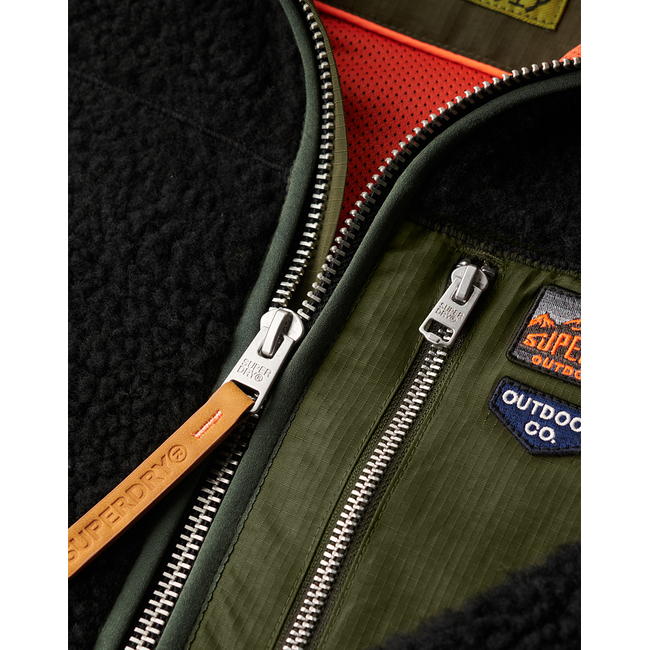 Product SUPERDRY  D2 OVIN VINTAGE RETRO FULL ZIP FLEECE ΦΟΥΤΕΡ ΑΝΔΡΙΚΟ base image