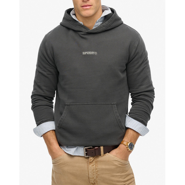 Product SUPERDRY  D1 SDSW MICRO LOGO HOOD ΦΟΥΤΕΡ ΑΝΔΡΙΚΟ base image