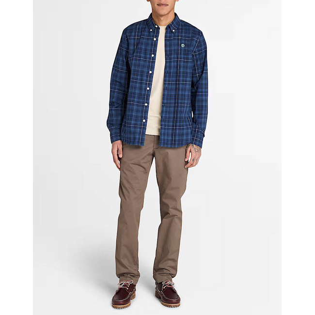 Product TIMBERLAND Stretch Poplin Check Shirt base image