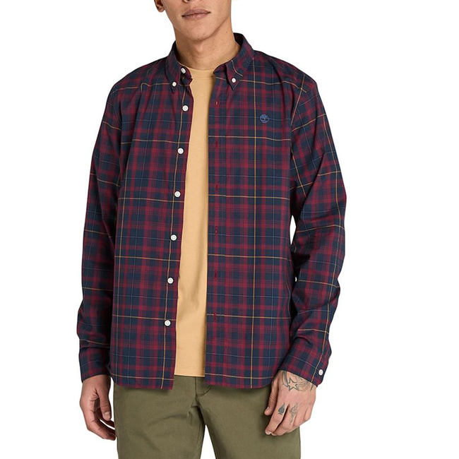 Product TIMBERLAND Stretch Poplin Check Shirt base image