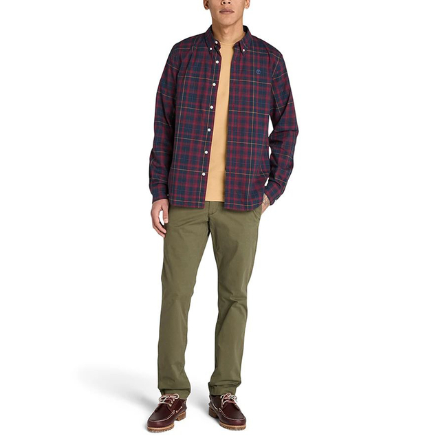 Product TIMBERLAND Stretch Poplin Check Shirt base image
