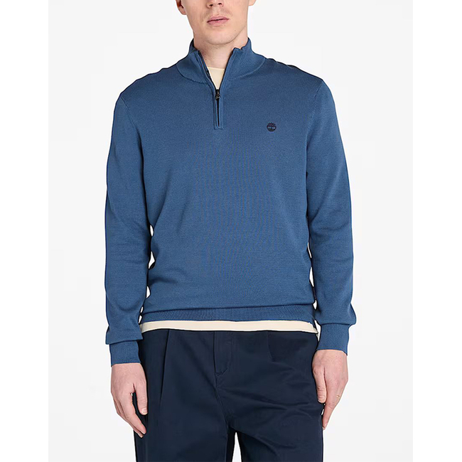 Product TIMBERLAND WILLIAMS RIVER Cotton YD 1/4 Zip Sweater base image