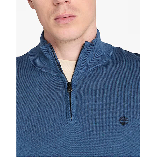 Product TIMBERLAND WILLIAMS RIVER Cotton YD 1/4 Zip Sweater base image