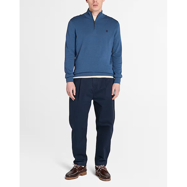 Product TIMBERLAND WILLIAMS RIVER Cotton YD 1/4 Zip Sweater base image