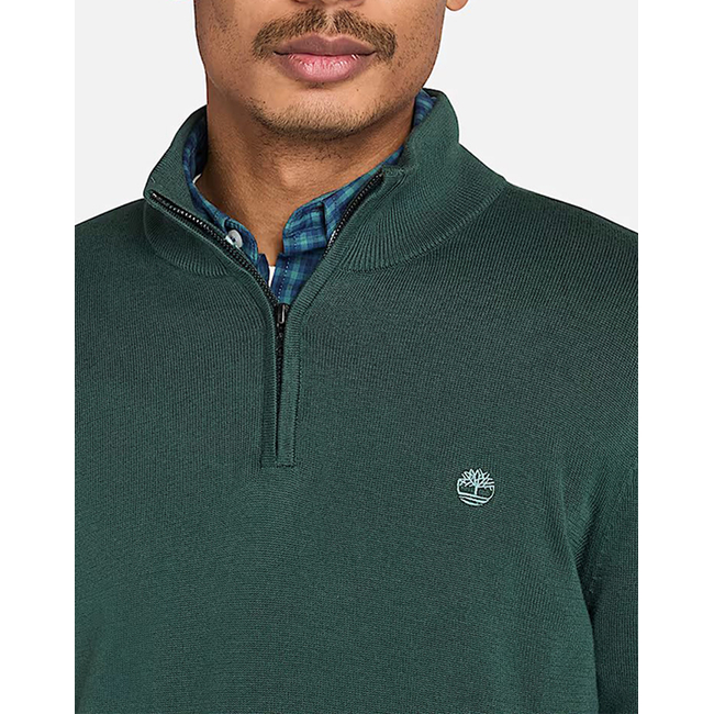 Product TIMBERLAND WILLIAMS RIVER Cotton YD 1/4 Zip Sweater base image