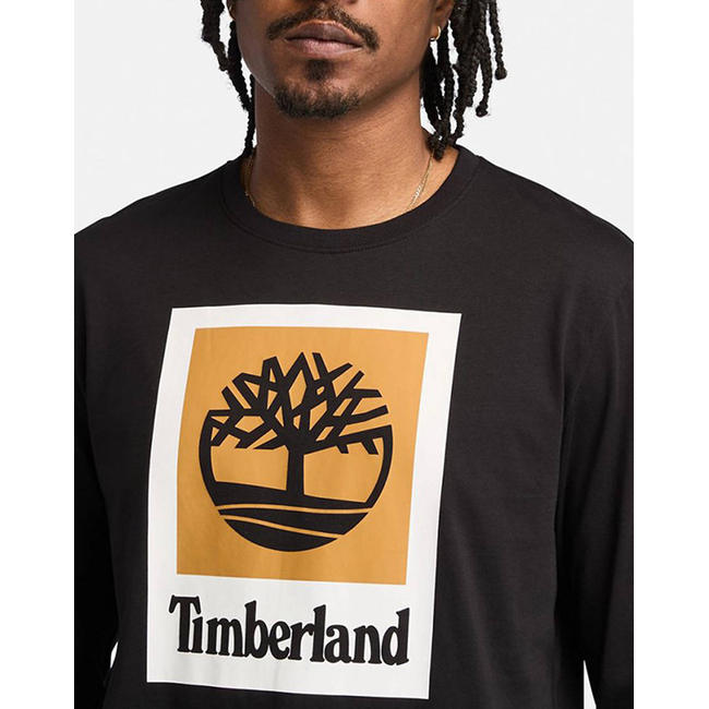 Product TIMBERLAND STACK LOGO Colored Long Sleeve Tee base image