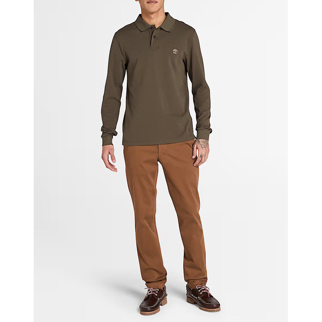 Product TIMBERLAND MILLERS RIVER LS Millers River Pique Polo base image