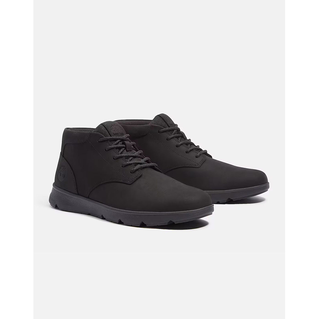 Product TIMBERLAND PARKER STREET MID LACE UP SNEAKER BLACKOUT NUBUCK base image
