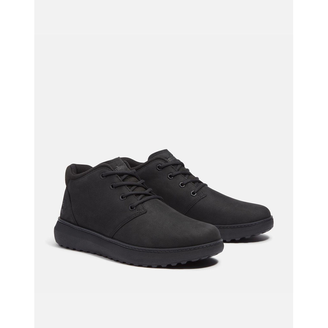 Product TIMBERLAND HUDSON ROAD MID LACE UP CHUKKA BOOT BLACK NUBUCK base image