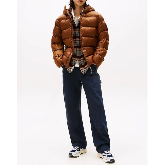 Product TOMMY JEANS TJM HOODED LOGO PUFFER EXT base image