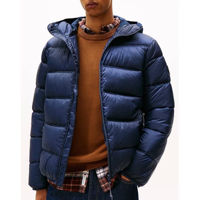 Product TOMMY JEANS TJM HOODED LOGO PUFFER EXT base image