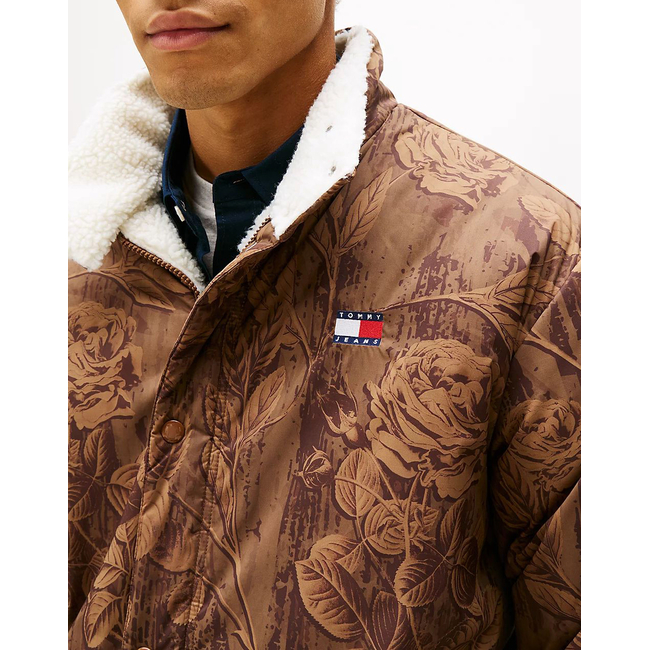 Product TOMMY JEANS TJM REVERSIBLE TEDDY JACKET base image