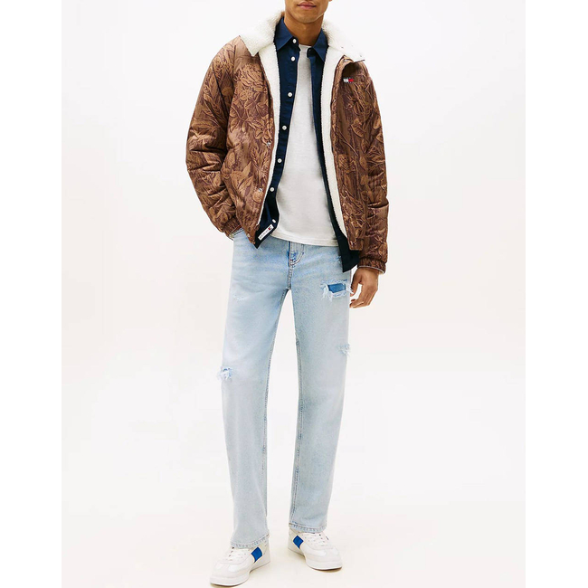 Product TOMMY JEANS TJM REVERSIBLE TEDDY JACKET base image