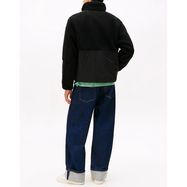 Product TOMMY JEANS TJM ESSENTL MIX TEDDY JACKET EXT base image