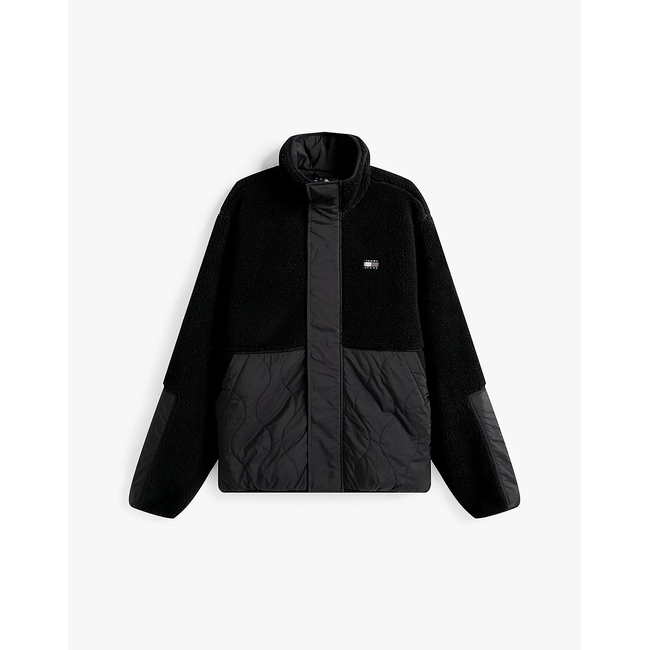 Product TOMMY JEANS TJM ESSENTL MIX TEDDY JACKET EXT base image