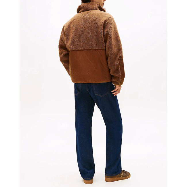 Product TOMMY JEANS TJM ESSENTL MIX TEDDY JACKET EXT base image