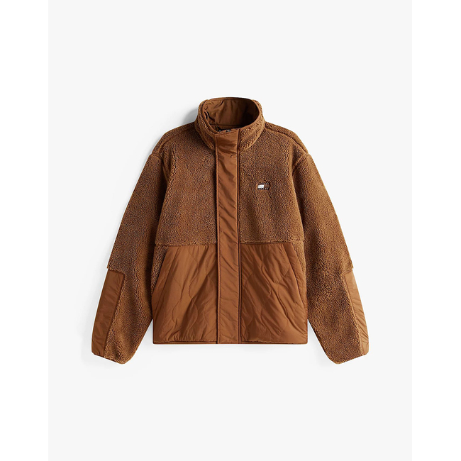 Product TOMMY JEANS TJM ESSENTL MIX TEDDY JACKET EXT base image