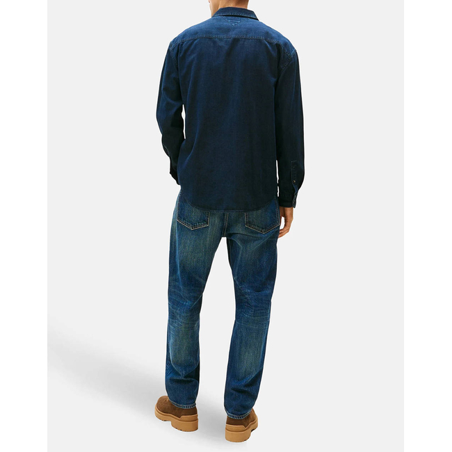 Product TOMMY JEANS LS RELAXED DENIM SHIRT BL BK base image
