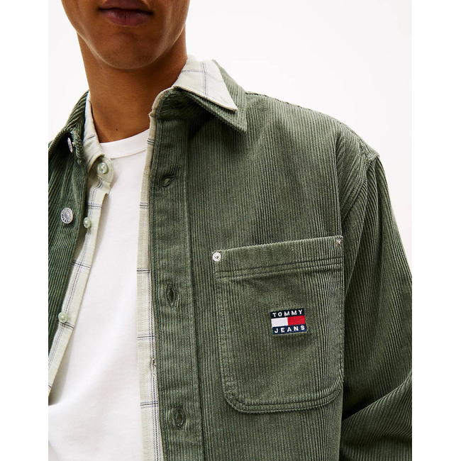 Product TOMMY JEANS TJM RLX WASHED CORD SHIRT EXT base image