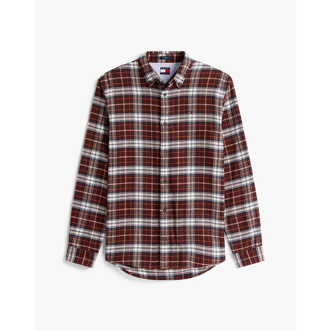 Product TOMMY JEANS TJM REG FLANNEL CHECK SHIRT EXT base image