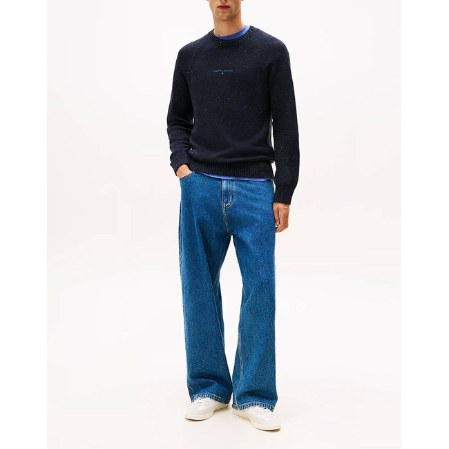 Product TOMMY JEANS TJM SLIM LINEAR RAGLAN SWEATER base image