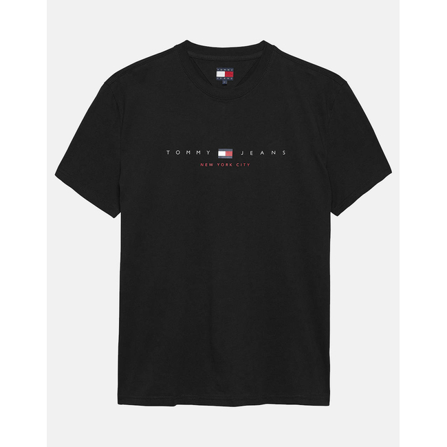 Product TOMMY JEANS TJM REG FLAG LINEAR SS TEE EXT base image