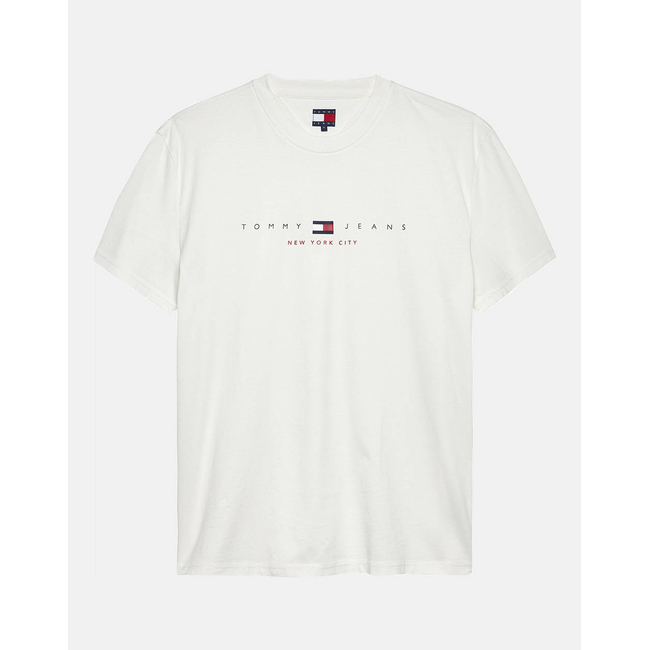 Product TOMMY JEANS TJM REG FLAG LINEAR SS TEE EXT base image