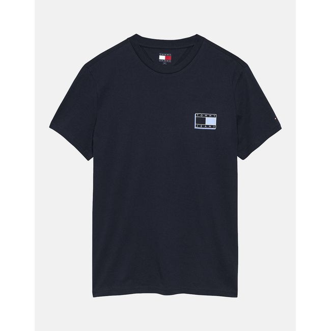 Product TOMMY JEANS TJM SLIM POP COLOR FLAG TEE EXT base image