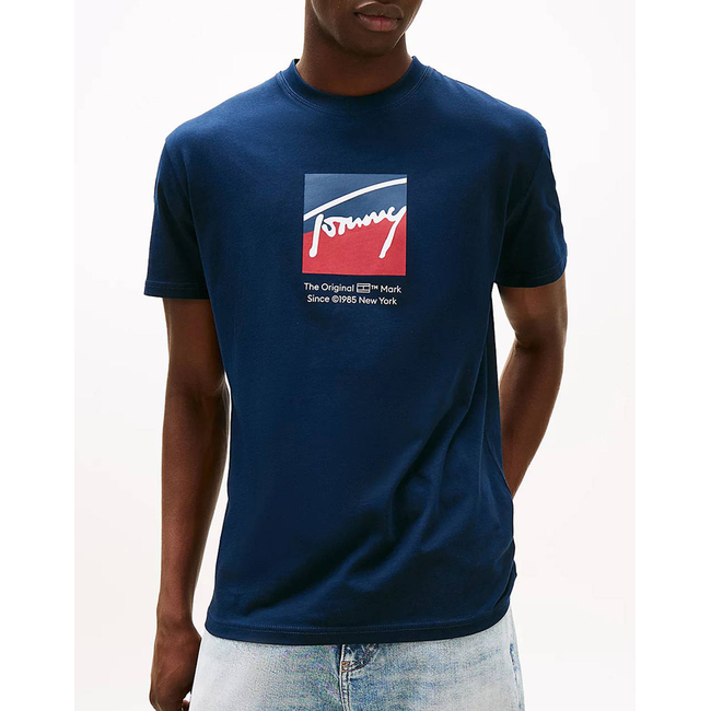 Product TOMMY JEANS TJM REG RWB DNA TEE base image