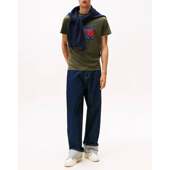 Product TOMMY JEANS TJM SLIM RWB FLAG TEE EXT base image