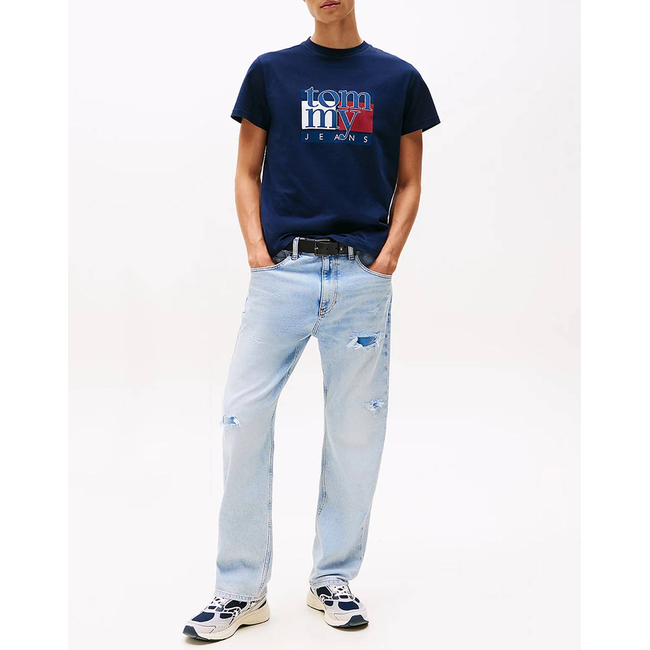 Product TOMMY JEANS TJM SLIM RWB FLAG TEE EXT base image