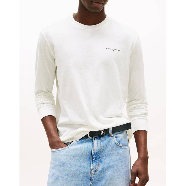 Product TOMMY JEANS TJM SLIM CHEST LINEAR LS TEE EXT base image