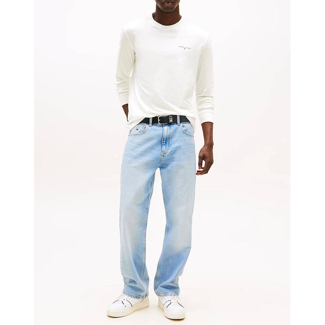 Product TOMMY JEANS TJM SLIM CHEST LINEAR LS TEE EXT base image