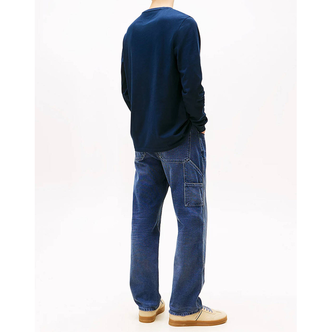 Product TOMMY JEANS TJM SLIM CHEST LINEAR LS TEE EXT base image