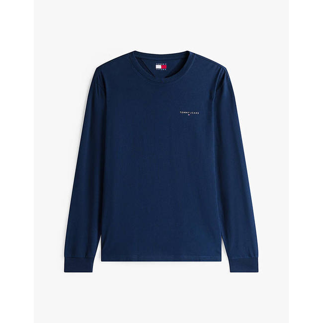 Product TOMMY JEANS TJM SLIM CHEST LINEAR LS TEE EXT base image