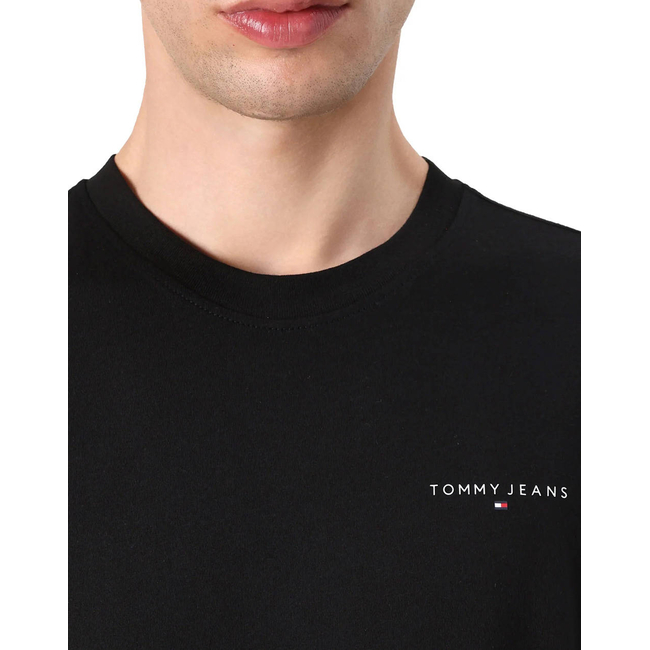 Product TOMMY JEANS  TJM SLIM LINEAR CHEST TEE EXT base image