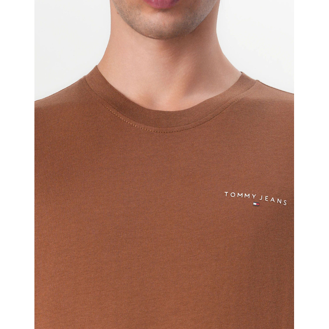 Product TOMMY JEANS  TJM SLIM LINEAR CHEST TEE EXT base image