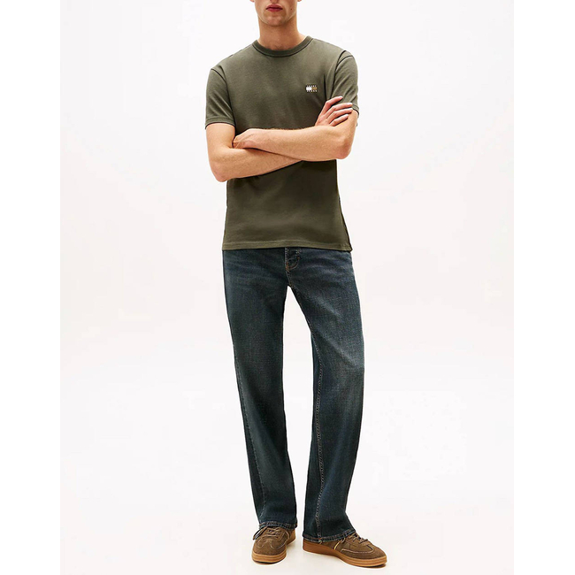 Product TOMMY JEANS TJM REG BADGE TEE EXT base image