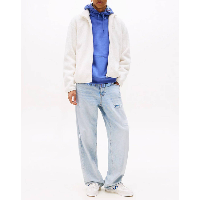 Product TOMMY JEANS TJM RLX BADGE FZ TEDDY base image