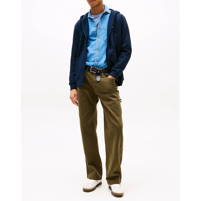 Product TOMMY JEANS TJM REG S FLAG ZIP THRU base image