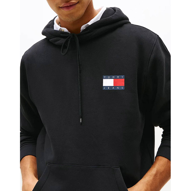 Product TOMMY JEANS TJM REG ESSENTIAL FLAG HOOD EXT base image