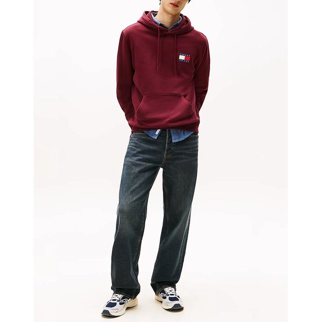 Product TOMMY JEANS TJM REG ESSENTIAL FLAG HOOD EXT base image
