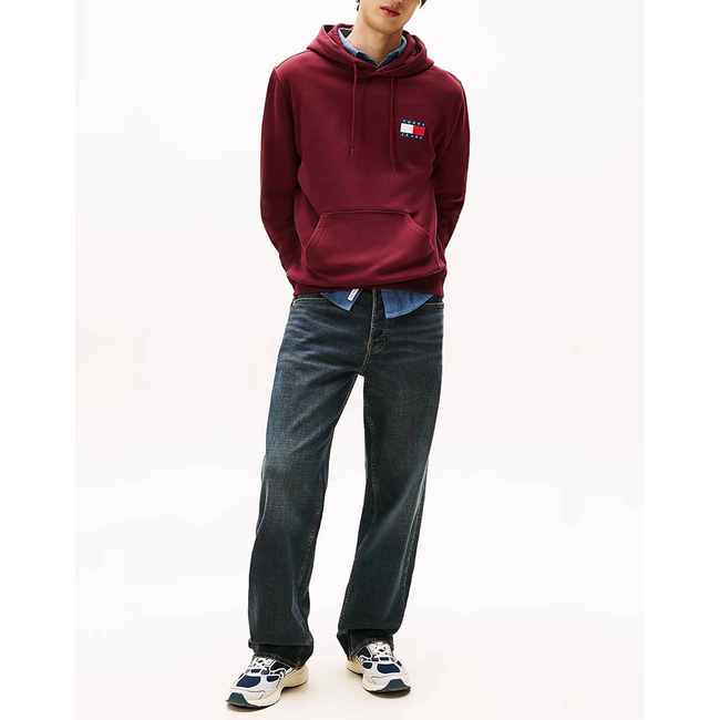 Product TOMMY JEANS TJM REG ESSENTIAL FLAG HOOD EXT base image