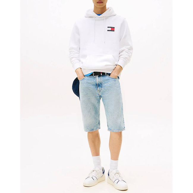 Product TOMMY JEANS TJM REG ESSENTIAL FLAG HOOD EXT base image