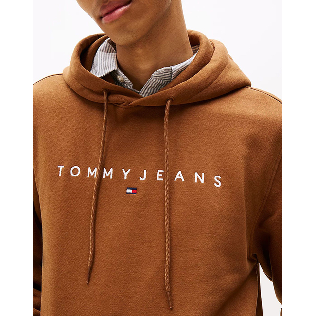 Product TOMMY JEANS TJM REG LINEAR LOGO HOODIE EXT base image