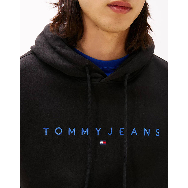 Product TOMMY JEANS TJM REG LINEAR LOGO HOODIE EXT base image