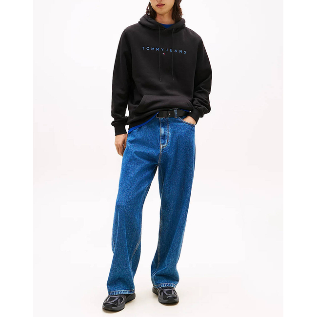 Product TOMMY JEANS TJM REG LINEAR LOGO HOODIE EXT base image