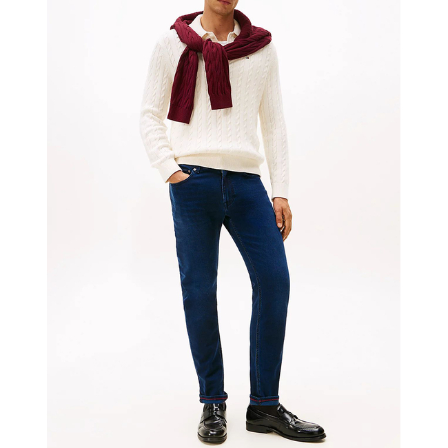 Product TOMMY HILFIGER SLIM BLEECKER PSTR SKY DEEPBLUE base image