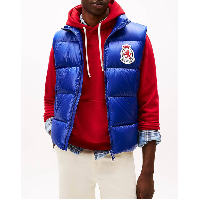 Product TOMMY HILFIGER RWB CREST SHINY DOWN VEST base image
