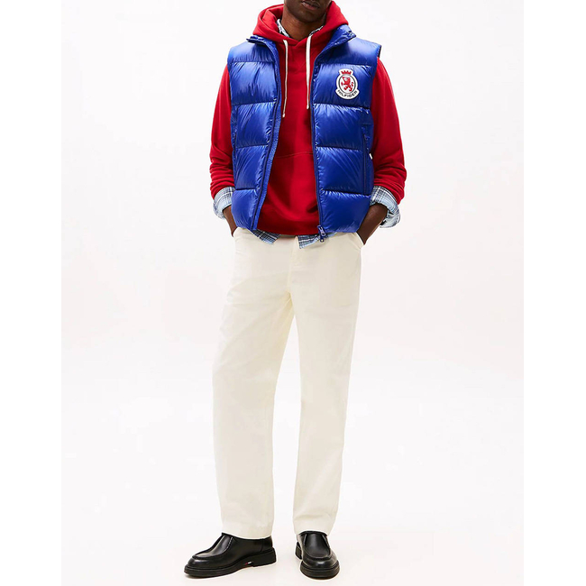 Product TOMMY HILFIGER RWB CREST SHINY DOWN VEST base image